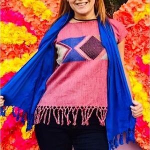 Blouse Handmade Loom Woven